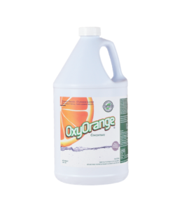 Oxy Orange target speciﬁc soils, stains, odors and cleans mold